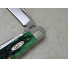 Case XX USA 2008 Pocket Worn Burnt Green Bone 1st Run 62110 SS Saddlehorn Knife in Box Case XX USA 2008 Pocket Worn Burnt Green Bone 1st Run 62110 SS Saddlehorn Knife in Box