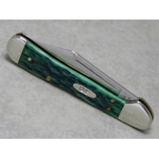 Case XX USA 2008 Pocket Worn Burnt Green Bone 1st Run 61749L SS Mini Copperlock Knife in Box Case XX USA 2008 Pocket Worn Burnt Green Bone 1st Run 61749L SS Mini Copperlock Knife in Box