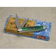 Case XX USA 2008 Pocket Worn Burnt Green Bone 1st Run 6220 SS Peanut Knife in Box Case XX USA 2008 Pocket Worn Burnt Green Bone 1st Run 6220 SS Peanut Knife in Box