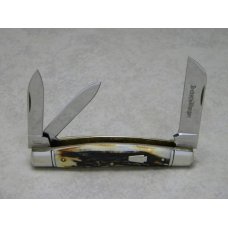 Schatt & Morgan Titusville PA. Queen Cutlery 2013 Stag 033431 Congress Whittler Knife in Box Schatt & Morgan Titusville PA. Queen Cutlery 2013 Stag 033431 Congress Whittler Knife in Box
