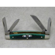 Hen & Rooster Solingen Germany 314-GPB/SMKW 25th Anniversary Green Bone Congress Knife in Box Hen & Rooster Solingen Germany 314-GPB/SMKW 25th Anniversary Green Bone Congress Knife in Box