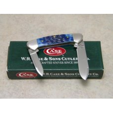 Case USA 2008 Navy Blue Bone Red Shield 1st Run 62132 SS Baby Butterbean Tiny Canoe Knife in Box Case USA 2008 Navy Blue Bone Red Shield 1st Run 62132 SS Baby Butterbean Tiny Canoe Knife in Box