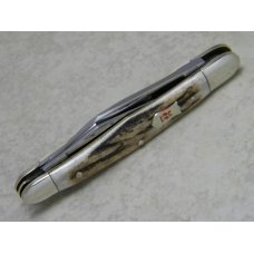 Robt Klaas Kissing Crane Solingen Germany Stag 2735 Whittler Knife c.1976 Robt Klaas Kissing Crane Solingen Germany Stag 2735 Whittler Knife c.1976