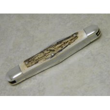 Robt Klaas Kissing Crane Solingen Germany Stag 2735 Whittler Knife c.1976 Robt Klaas Kissing Crane Solingen Germany Stag 2735 Whittler Knife c.1976