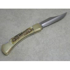 Puma Germany Stainless Stag 900 Earl Lockback Knife in Box c.1978 Puma Germany Stainless Stag 900 Earl Lockback Knife in Box c.1978