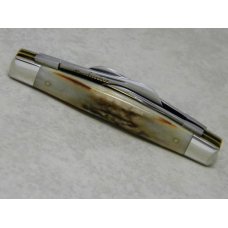 Robeson ShurEdge USA (by Queen Cut. Co.) Stag RS33GS 4 Blade Congress Knife in Box Robeson ShurEdge USA (by Queen Cut. Co.) Stag RS33GS 4 Blade Congress Knife in Box
