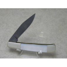 Parker Edwards Jacksonville, AL Damascus 1986 ABCA Pearl 1 Blade Jack Knife Parker Edwards Jacksonville, AL Damascus 1986 ABCA Pearl 1 Blade Jack Knife