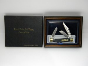 Schrade G.D.O.T USA Delrin Grand Dad's Old Timer Limited Edition Stockman Knife in Box