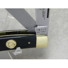 Schrade Walden SW CUT BB2 USA Buffalo Bill Commemorative Stockman Knife and Coin in Box Schrade Walden SW CUT BB2 USA Buffalo Bill Commemorative Stockman Knife and Coin in Box