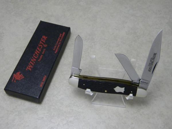 Winchester Trademark USA 1987 Bone 3964 Stockman Knife in Box Winchester Trademark USA 1987 Bone 3964 Stockman Knife in Box