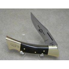 Case XX SS USA 10 Dot (1980) Wood P197 LSSP Shark Tooth Lockback Knife & Pouch in Box Case XX SS USA 10 Dot (1980) Wood P197 LSSP Shark Tooth Lockback Knife & Pouch in Box