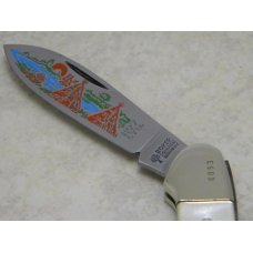 Boker Solingen Germany 1977 LTD. Imitation Pearl American Indian Commemorative Canoe Knife in Box Boker Solingen Germany 1977 LTD. Imitation Pearl American Indian Commemorative Canoe Knife in Box