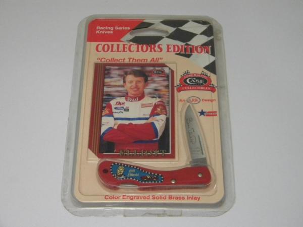 Case XX USA 1992 Winston Cup Racing Series Bill Elliott #11 Budweiser Lockback Knife Case XX USA 1992 Winston Cup Racing Series Bill Elliott #11 Budweiser Lockback Knife