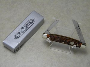 Boker Solingen Germany Tree Brand 6384 Delrin 2 Blade Congress Knife in Box