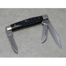 Case XX USA 3 Dot (1997) Black Bone 6333 SS Limited Edition Small Stockman Knife Case XX USA 3 Dot (1997) Black Bone 6333 SS Limited Edition Small Stockman Knife