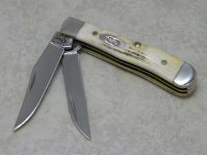 Case XX USA 2010 Stag 52154W SS Wharncliffe Tiny Trapper Knife