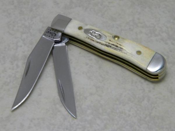 Case XX USA 2010 Stag 52154W SS Wharncliffe Tiny Trapper Knife Case XX USA 2010 Stag 52154W SS Wharncliffe Tiny Trapper Knife