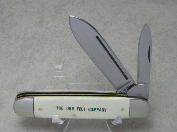 Camillus New York USA #23 Big Cigar Jack Knife Advertising 