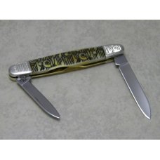 Case XX USA 2011 Art Deco Antique Bone 06263 SS Laser Engraved Eisenhower Pen Knife Case XX USA 2011 Art Deco Antique Bone 06263 SS Laser Engraved Eisenhower Pen Knife