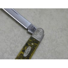 Case XX USA 2011 Art Deco Antique Bone 06263 SS Laser Engraved Eisenhower Pen Knife Case XX USA 2011 Art Deco Antique Bone 06263 SS Laser Engraved Eisenhower Pen Knife
