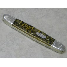Case XX USA 2011 Art Deco Antique Bone 06263 SS Laser Engraved Eisenhower Pen Knife Case XX USA 2011 Art Deco Antique Bone 06263 SS Laser Engraved Eisenhower Pen Knife