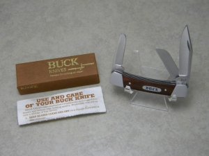 Buck USA Model # 703 Wood Colt Stockman Knife in Box Pre-1986