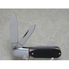 Queen Steel #22 Stainless Imitation Winterbottom Bone Aluminum Frame 2 Blade Barlow Knife c.1980's Queen Steel #22 Stainless Imitation Winterbottom Bone Aluminum Frame 2 Blade Barlow Knife c.1980's