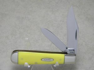 Case XX USA 8 Dot (1972) Yellow 3299 1/2 Large Jack Knife