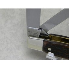 Boker Solingen Germany Tree Brand Classic Bone 4 Blade 5464 Medium Congress Knife