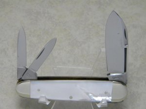 Remington (Made in Germany) Mother of Pearl Large Sleeveboard Whittler Knife c.1970's