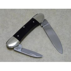 Robt Klaas Kissing Crane Solingen Germany Black 2922 Mini Canoe Knife c.1979 Robt Klaas Kissing Crane Solingen Germany Black 2922 Mini Canoe Knife c.1979