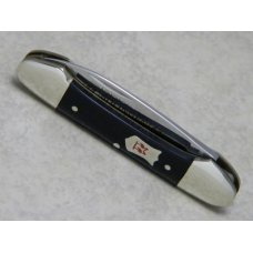 Robt Klaas Kissing Crane Solingen Germany Black 2922 Mini Canoe Knife c.1979 Robt Klaas Kissing Crane Solingen Germany Black 2922 Mini Canoe Knife c.1979
