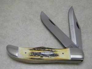 Case XX USA 4 Dot (1976) Stag 5265 SAB SSP Razor Edge Folding Hunter Knife