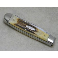 Case XX Stainless USA 2 Dot (1978) Stag 5254 SSP Red Etch Trapper Knife Case XX Stainless USA 2 Dot (1978) Stag 5254 SSP Red Etch Trapper Knife