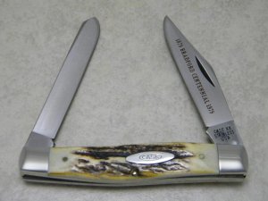 Case XX Stainless USA 1 Dot (1979) Bradford Centennial Stag 5275 SP SSP Moose Knife