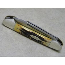 Case XX SS USA 10 Dot (1980) Stag Proto 53094 SSP Large Gunboat Canoe Knife Case XX SS USA 10 Dot (1980) Stag Proto 53094 SSP Large Gunboat Canoe Knife