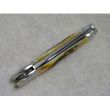 Case XX Stainless USA 3 Dot (1977) Stag 52131 SSP Blue Scroll Canoe Knife Case XX Stainless USA 3 Dot (1977) Stag 52131 SSP Blue Scroll Canoe Knife