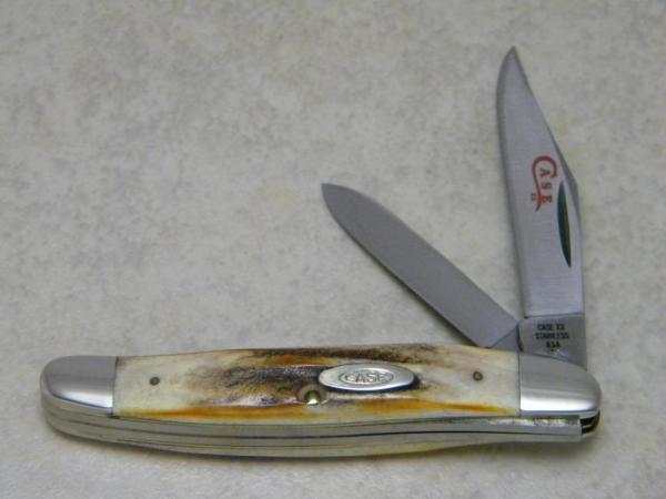 Case XX Stainless USA 2 Dot (1978) Stag 52087 SSP Red Etch Jack Knife Case XX Stainless USA 2 Dot (1978) Stag 52087 SSP Red Etch Jack Knife