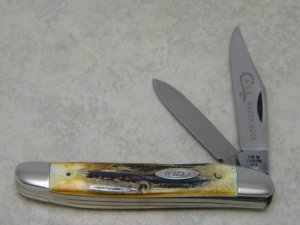 Case XX Stainless USA 4 Dot (1976) Stag 52087 SSP Razor Edge Jack Knife