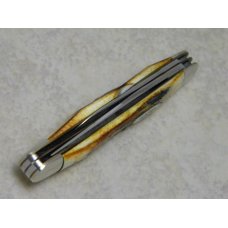 Case XX Stainless USA 4 Dot (1976) Stag 52087 SSP Razor Edge Jack Knife