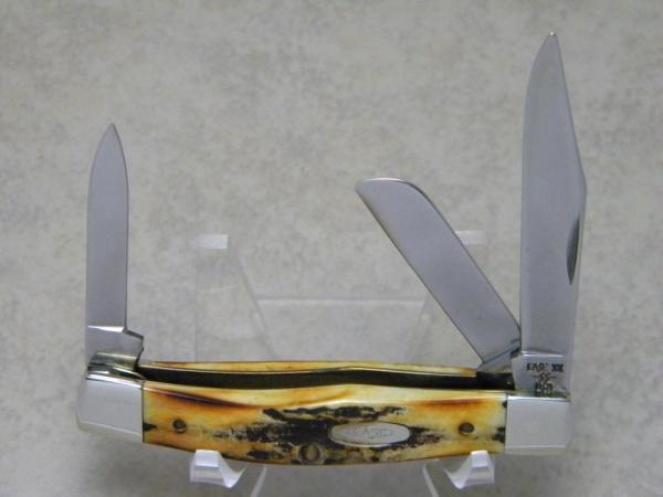 Case XX SS USA 4 Dot (1986) Stag 53032 Stockman Knife Case XX SS USA 4 Dot (1986) Stag 53032 Stockman Knife