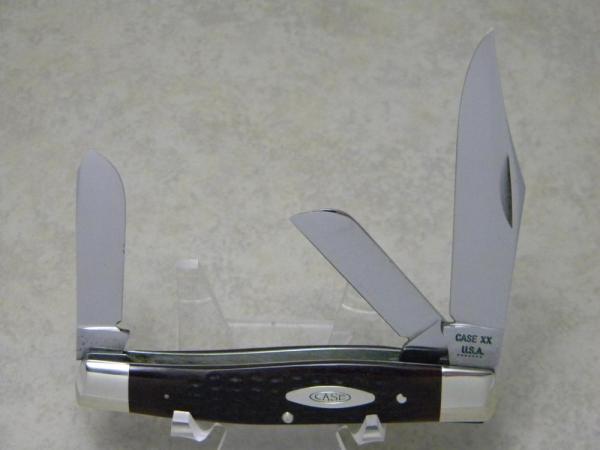 Case XX USA 7 Dot (1973) Bone 6375 Large Stockman Knife