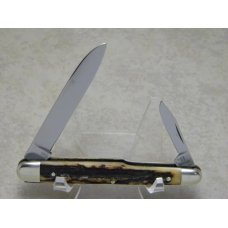 Robt Klaas Kissing Crane Solingen Germany Stag Liberty Gunstock Half Whittler Knife Robt Klaas Kissing Crane Solingen Germany Stag Liberty Gunstock Half Whittler Knife