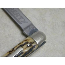 Robt Klaas Kissing Crane Solingen Germany Stag Liberty Gunstock Half Whittler Knife Robt Klaas Kissing Crane Solingen Germany Stag Liberty Gunstock Half Whittler Knife