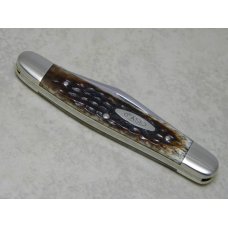 Case XX USA 10 Dot (1980) Bone 06247 PEN Carbon Steel 2 Blade Stockman Knife Case XX USA 10 Dot (1980) Bone 06247 PEN Carbon Steel 2 Blade Stockman Knife