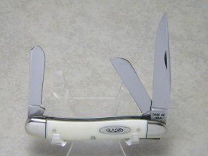 Case XX USA 1965-69 White 4318 HP Stockman Knife *Rare*