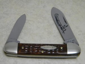 Case XX USA 4 Dot (1976) Bone 62131 Canoe Knife