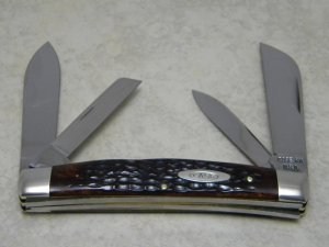 Case XX USA 7 Dot (1973) Bone 6488 Large Congress Knife
