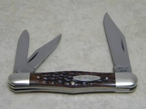 Case XX USA 1965-69 Bone 6383 Small Whittler Knife 