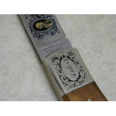 Browning Japan Gold Classic Auto - 5 Commemorative Quince Wood Lockback Knife